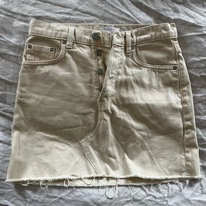 & Other Stories denim skirt - beige.